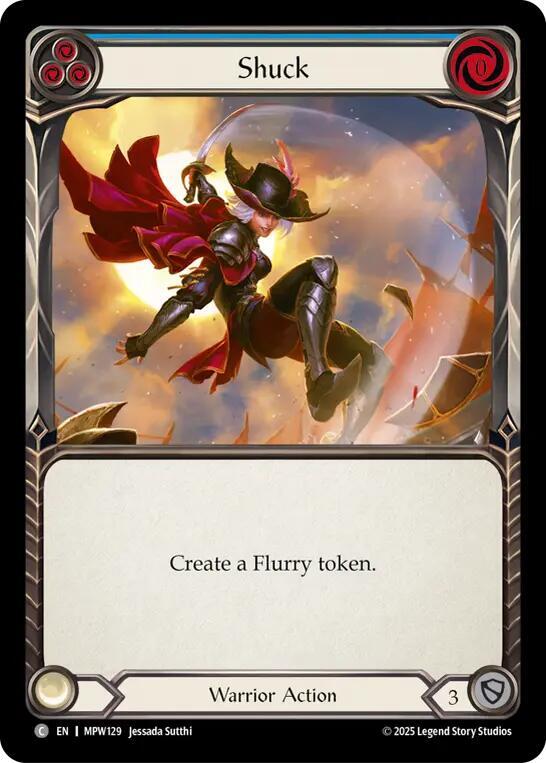 Shuck (Blue) (MPW129) [Mastery Pack Warrior]