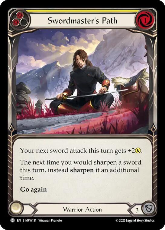 Swordmaster's Path (Yellow) (MPW131) [Mastery Pack Warrior]