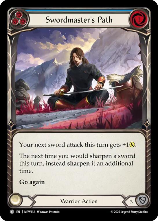 Swordmaster's Path (Blue) (MPW132) [Mastery Pack Warrior]