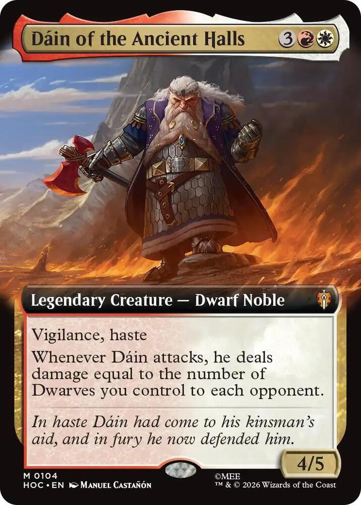 Dain of the Ancient Halls (Extended Art) (104) [The Hobbit: Eternal-Legal]