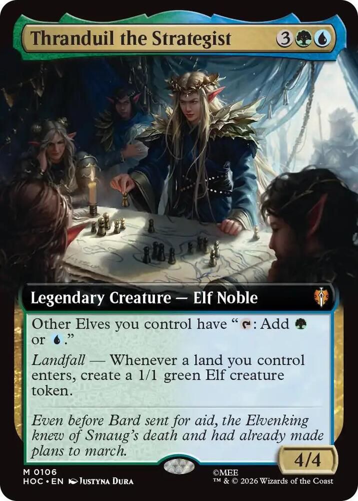 Thranduil the Strategist (Extended Art) (106) [The Hobbit: Eternal-Legal]