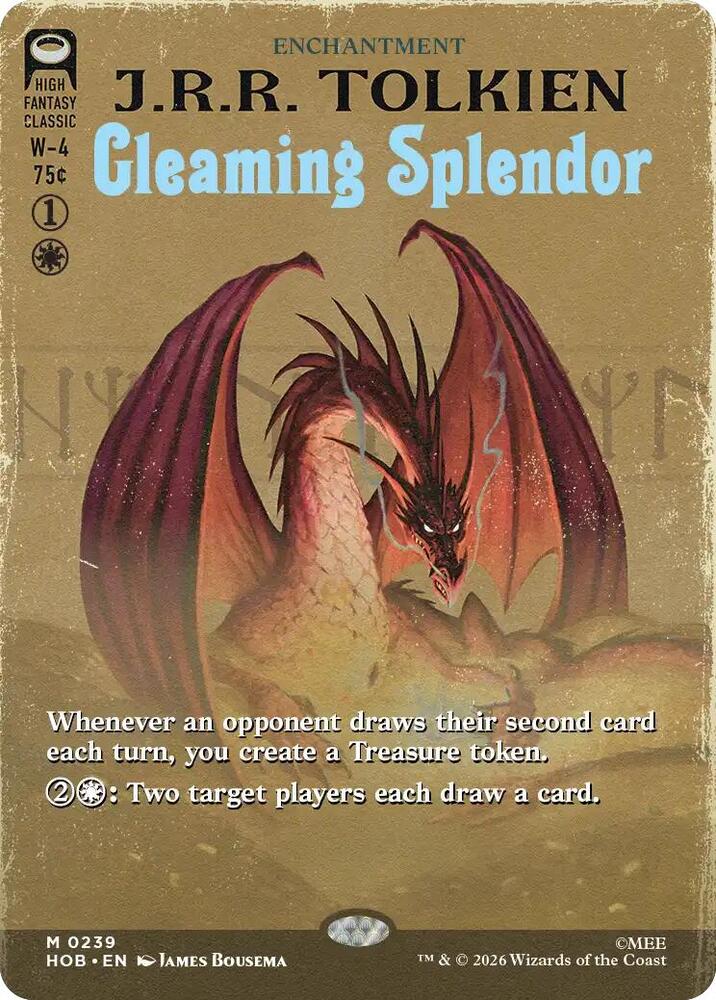 Gleaming Splendor (Borderless) (275) [The Hobbit]