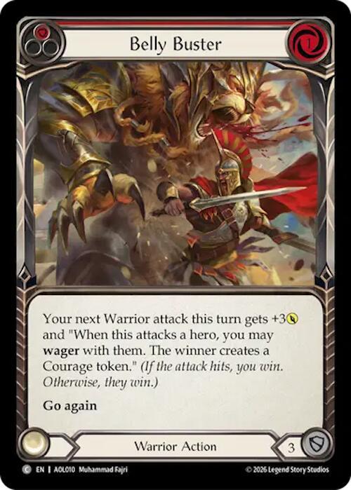 Belly Buster (Red) (AOL010) [Armory Deck: Olympia]