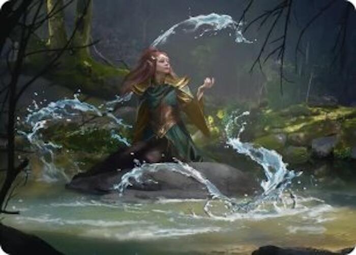 Mirkwood Meditator Art Card (10) [The Hobbit Art Series]