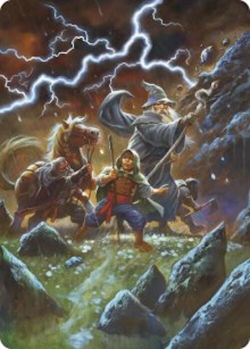 Call Forth the Tempest Art Card (33) [The Hobbit Art Series]