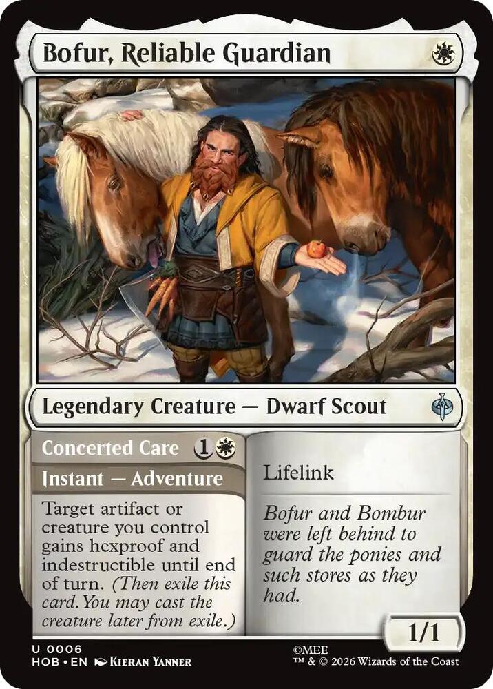 Bofur, Reliable Guardian (6) [The Hobbit]