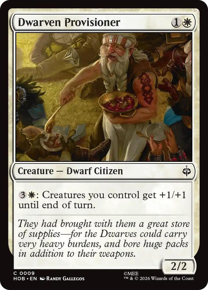 Dwarven Provisioner (9) [The Hobbit]