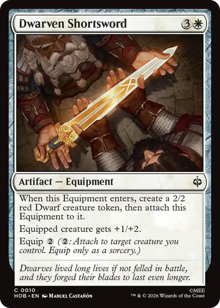 Dwarven Shortsword (10) [The Hobbit]