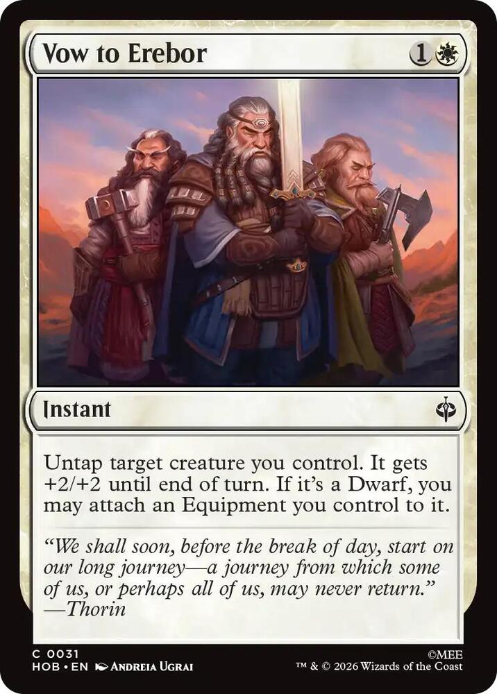 Vow to Erebor (31) [The Hobbit]