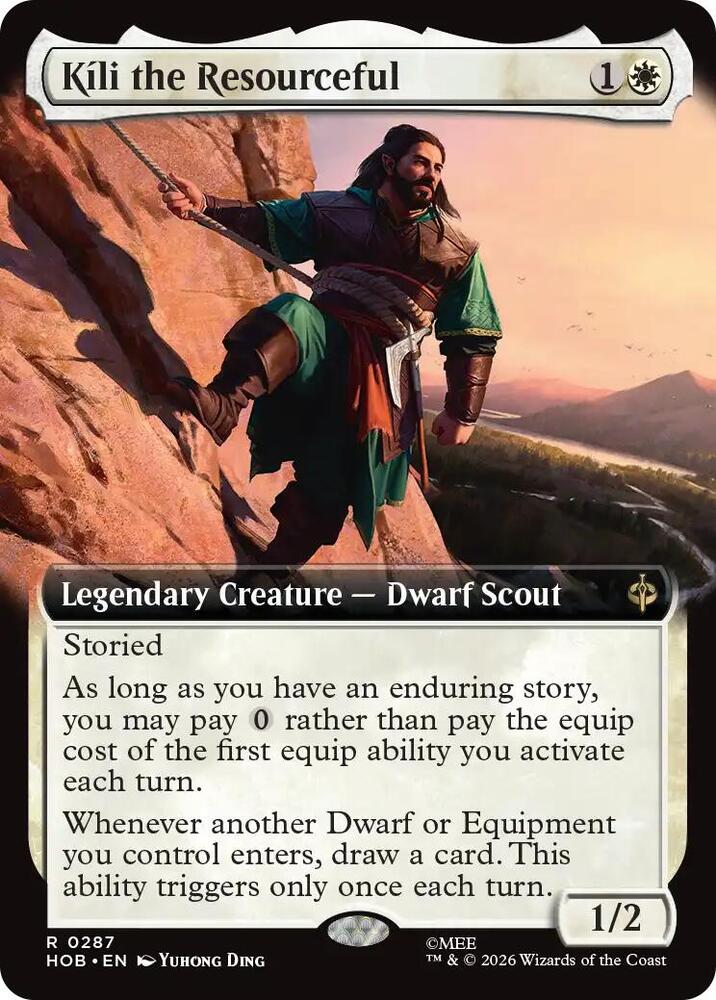 Kili the Resourceful (Extended Art) (287) [The Hobbit]