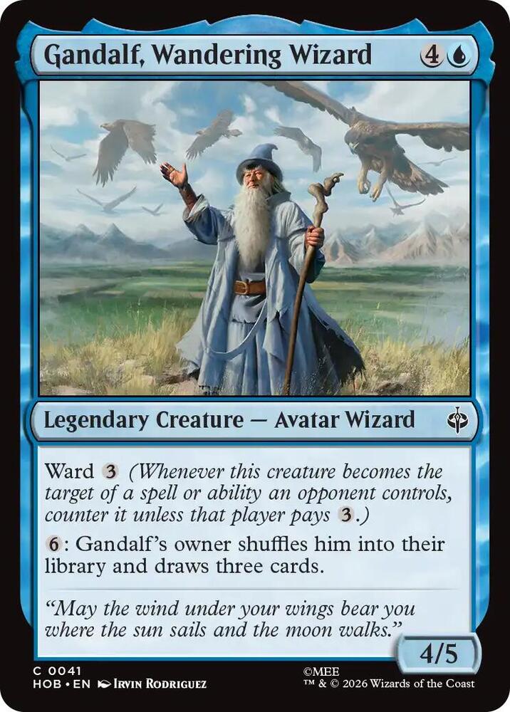 Gandalf, Wandering Wizard (41) [The Hobbit]