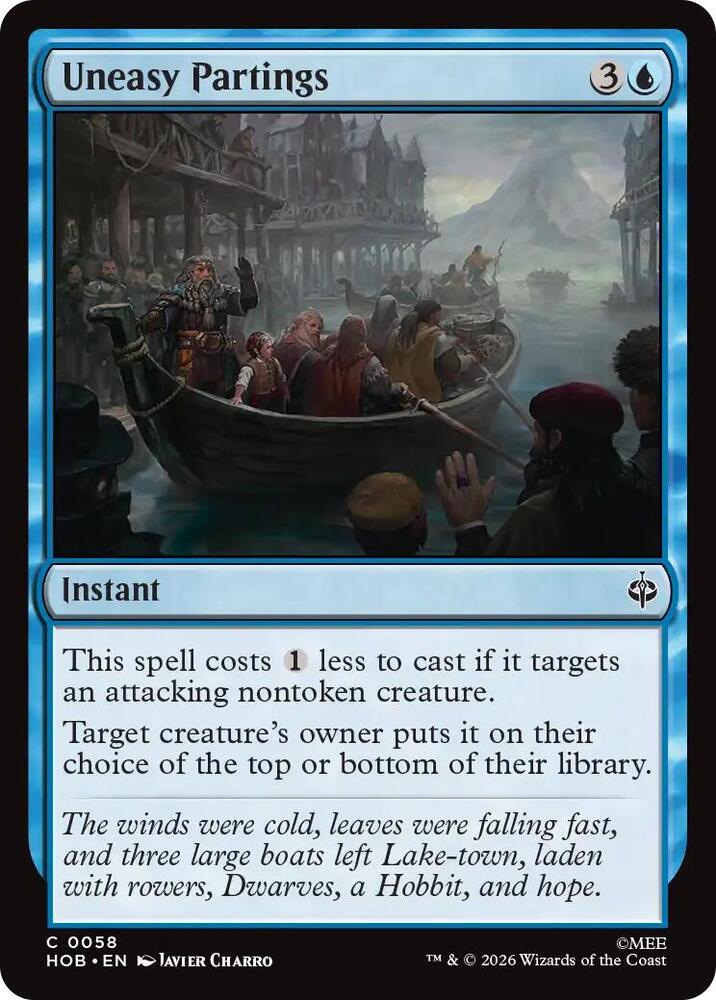 Uneasy Partings (58) [The Hobbit]