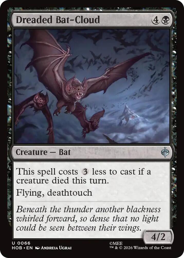 Dreaded Bat-Cloud (66) [The Hobbit]