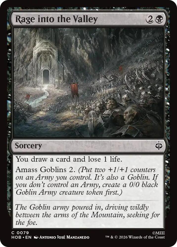Rage into the Valley (79) [The Hobbit]