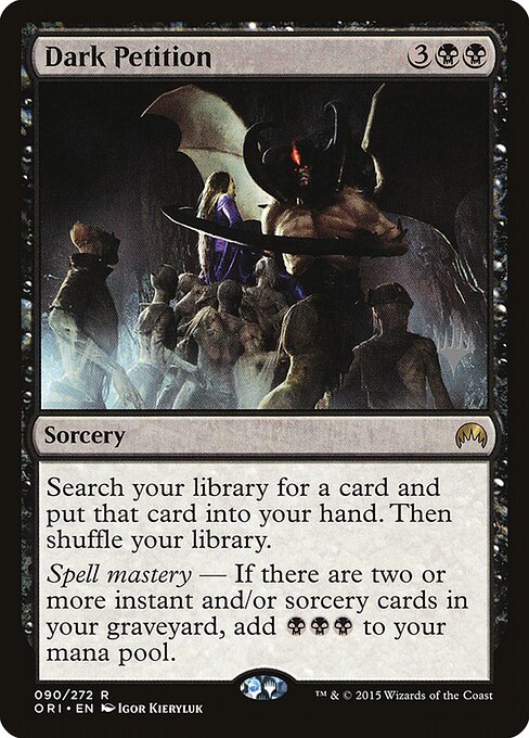 Dark Petition (90p) [Magic Origins Promos]
