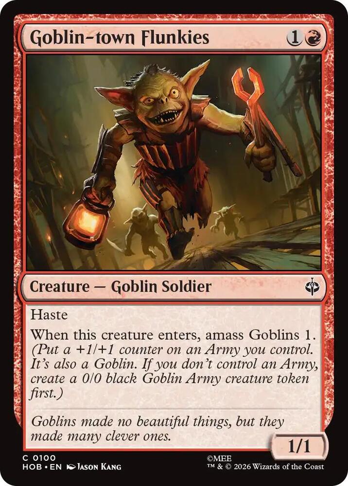 Goblin-town Flunkies (100) [The Hobbit]