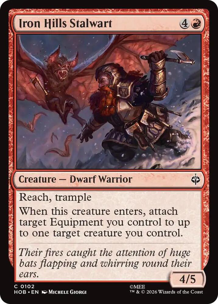 Iron Hills Stalwart (102) [The Hobbit]