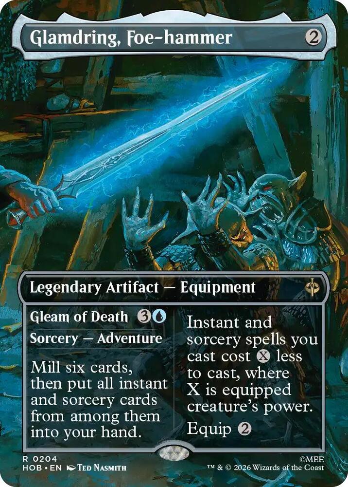 Glamdring, Foe-hammer (Borderless) (204) [The Hobbit]