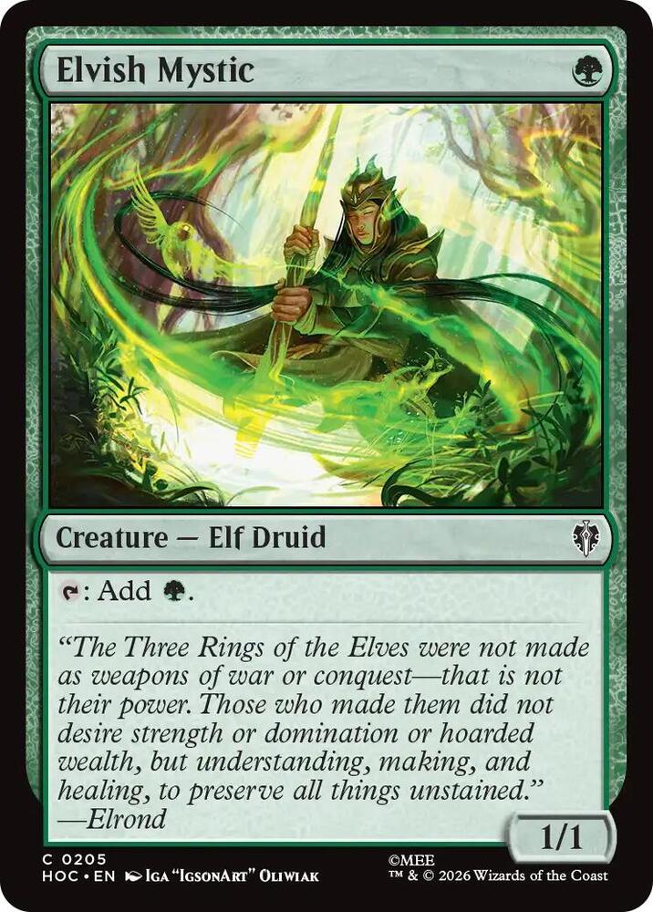 Elvish Mystic (205) [The Hobbit: Eternal-Legal]