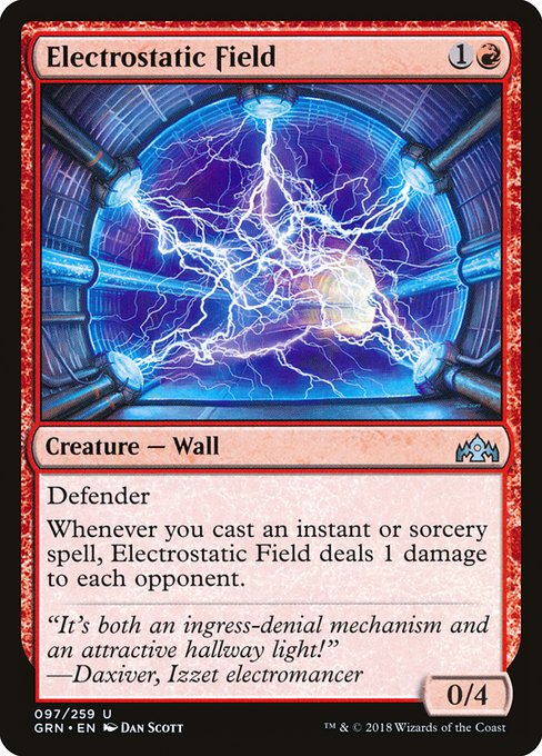 Electrostatic Field (97) [Guilds of Ravnica]