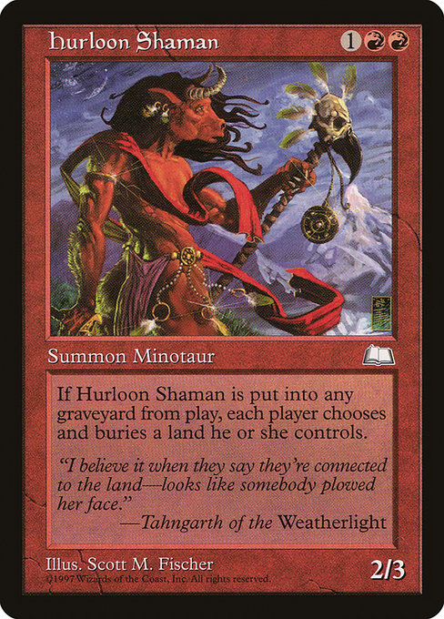 Hurloon Shaman (108) [Weatherlight]