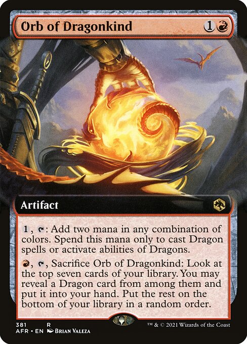 Orb of Dragonkind (381) [Adventures in the Forgotten Realms] [Extended Art]