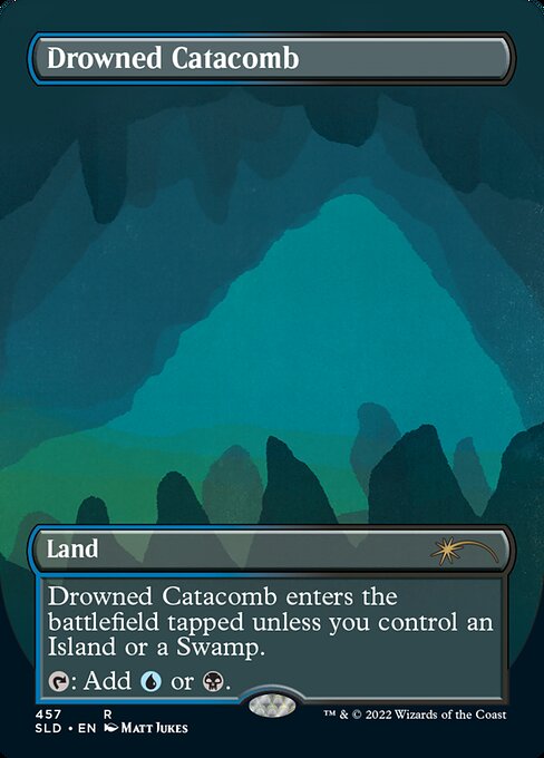 Drowned Catacomb (457) [Secret Lair Drop] [Borderless]