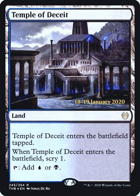 Temple of Deceit (245s) [Theros Beyond Death Promos]