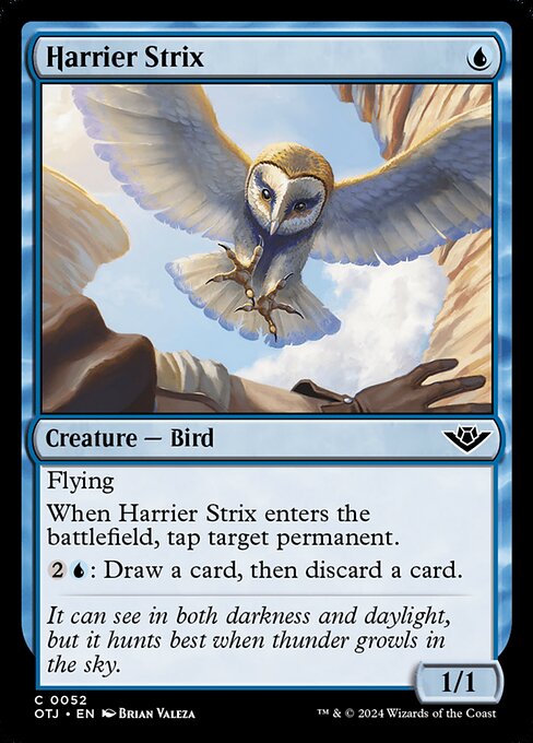 Harrier Strix (52) [Outlaws of Thunder Junction]