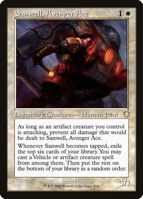 Sanwell, Avenger Ace (5) [The Brothers' War Commander]