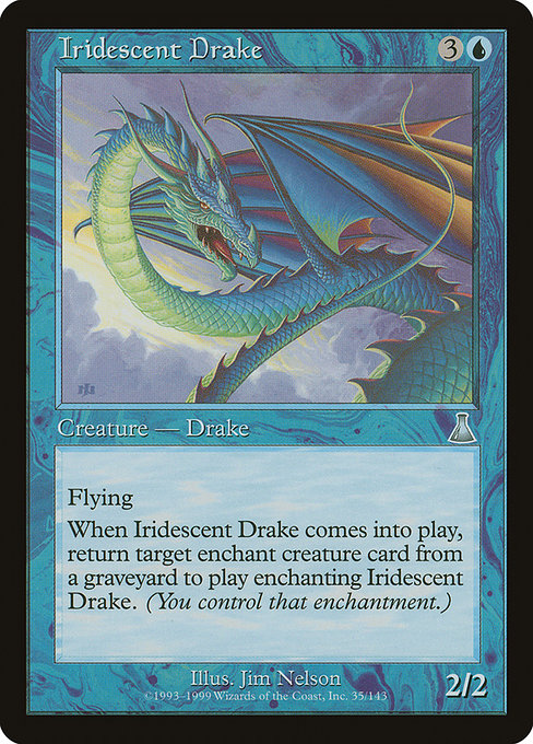 Iridescent Drake (35) [Urza's Destiny]