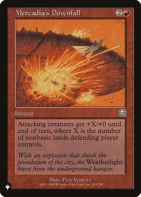 Mercadia's Downfall (MMQ-205) [The List]