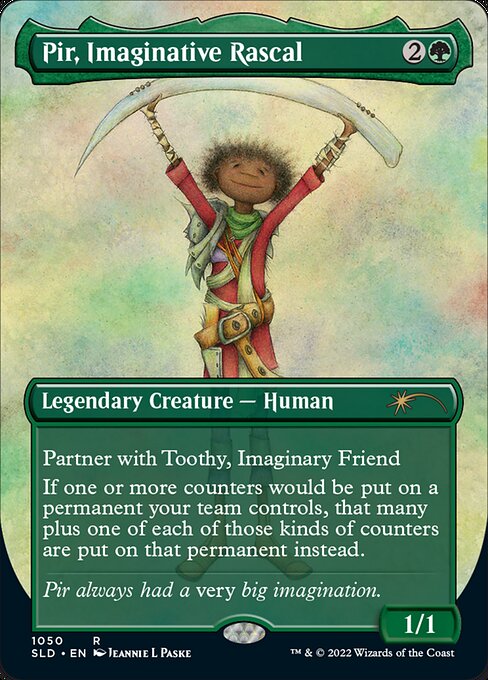 Pir, Imaginative Rascal (1050) [Secret Lair Drop] [Borderless]