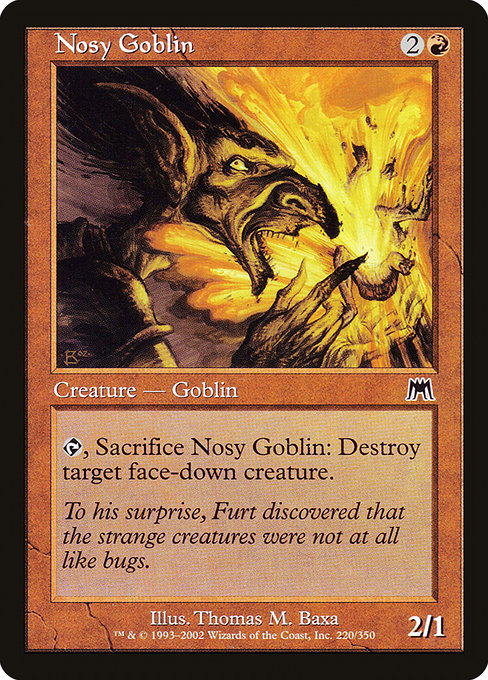 Nosy Goblin (220) [Onslaught]