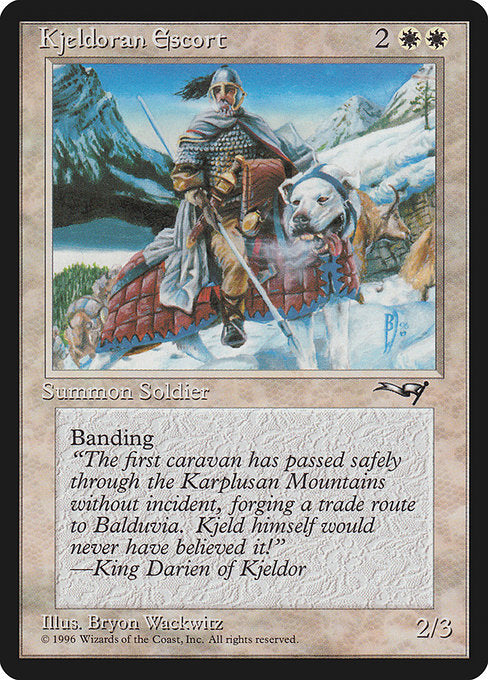 Kjeldoran Escort (7b) [Alliances]
