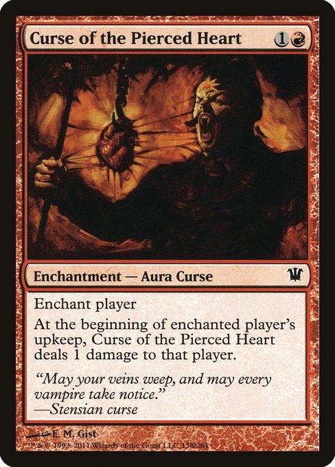 Curse of the Pierced Heart (138) [Innistrad]