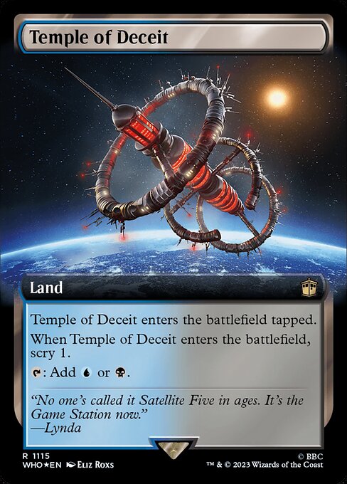 Temple of Deceit (1115) [Doctor Who] [Extended Art]