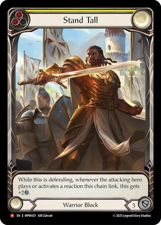 Stand Tall (Extended Art) (MPW037) [Mastery Pack Warrior]