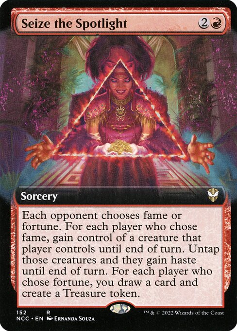 Seize the Spotlight (152) [New Capenna Commander] [Extended Art]