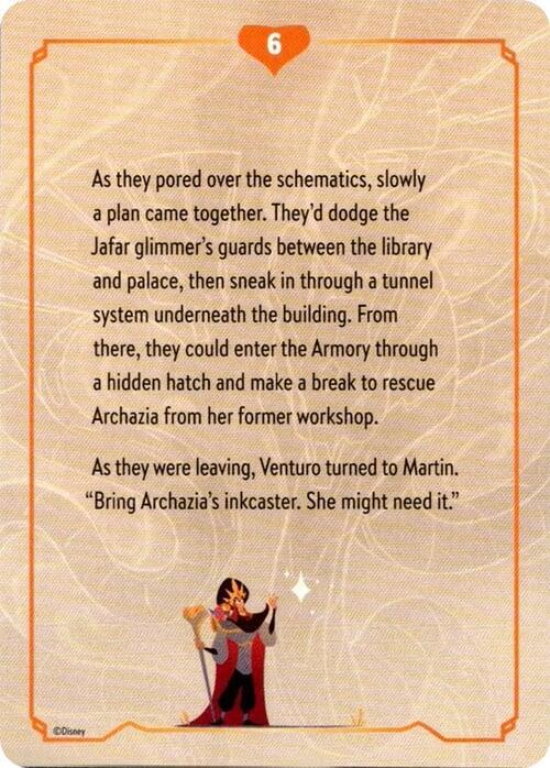 Reign of Jafar Lore Card (6 of 19) [Reign of Jafar]