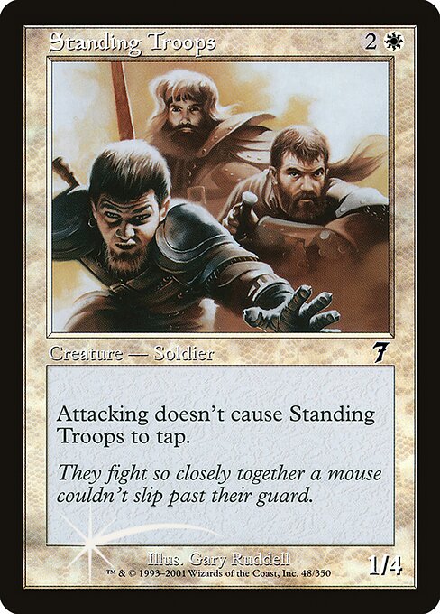 Standing Troops (48★) [Seventh Edition]