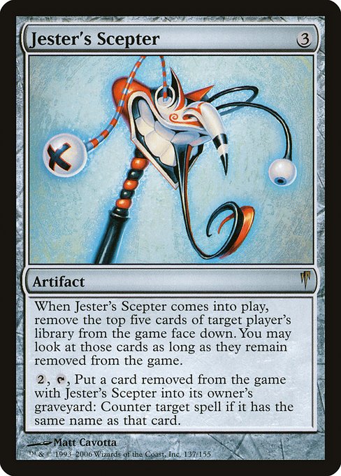 Jester's Scepter (137) [Coldsnap]