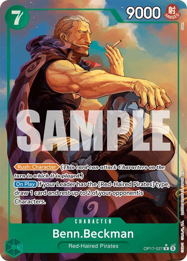 Benn.Beckman (Alternate Art) (OP17-027) [The World's Strongest Warriors]