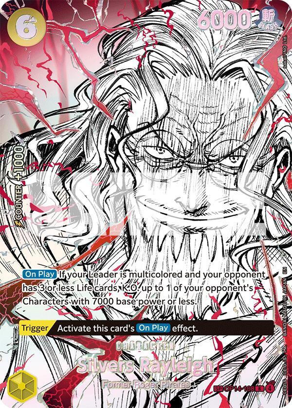 Silvers Rayleigh (OP14-108) (SP) [The World's Strongest Warriors]