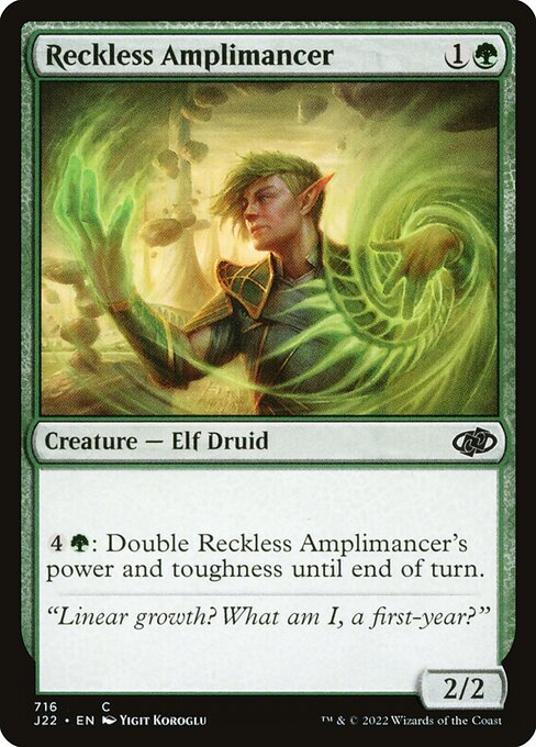 Reckless Amplimancer (716) [Jumpstart 2022]