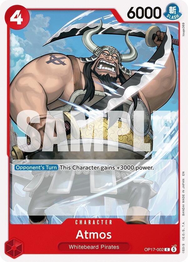 Atmos (OP17-002) [The World's Strongest Warriors]