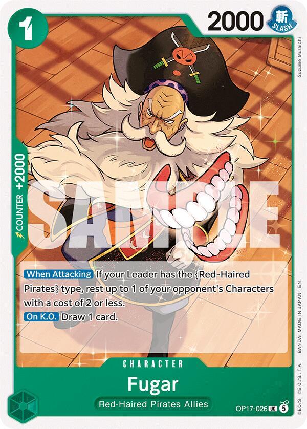 Fugar (OP17-026) [The World's Strongest Warriors]