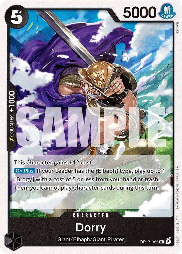 Dorry (OP17-085) [The World's Strongest Warriors]