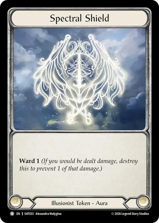 Spectral Shield (SAT033) [Silver Age: Usurp the Shadow Throne]