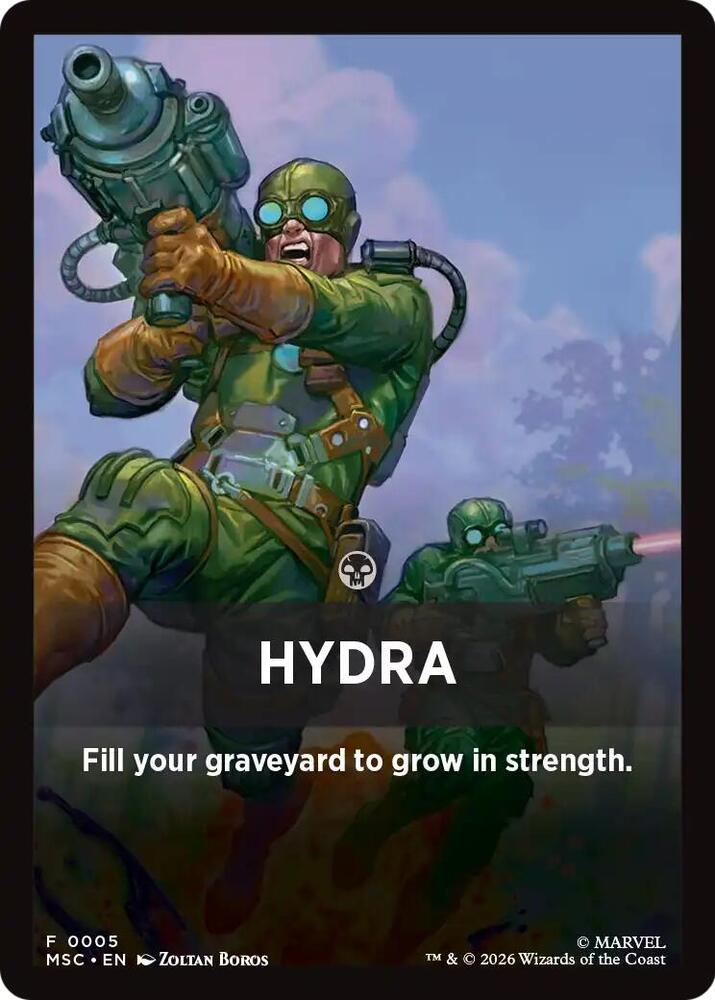 Hydra Theme Card (0005) [Marvel Super Heroes Commander]